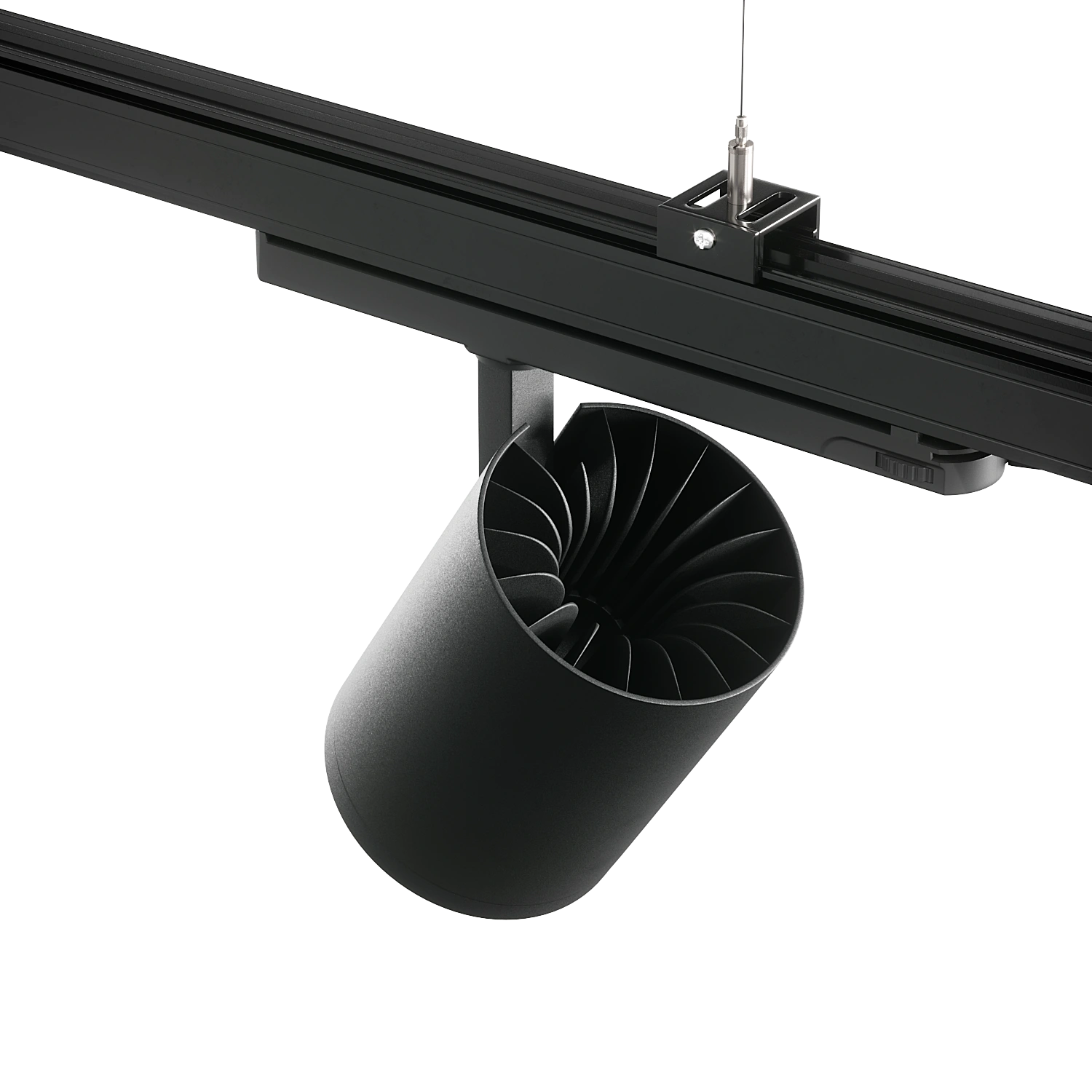 Светильник трековый Bonilux 30 Вт, 3500К, CRI 90, черный, 15°, Master Track — фото 5