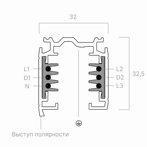 Шинопровод MT3FD – фото 2