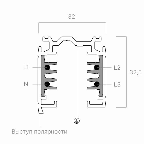 шинопровод MT3F – фото 2