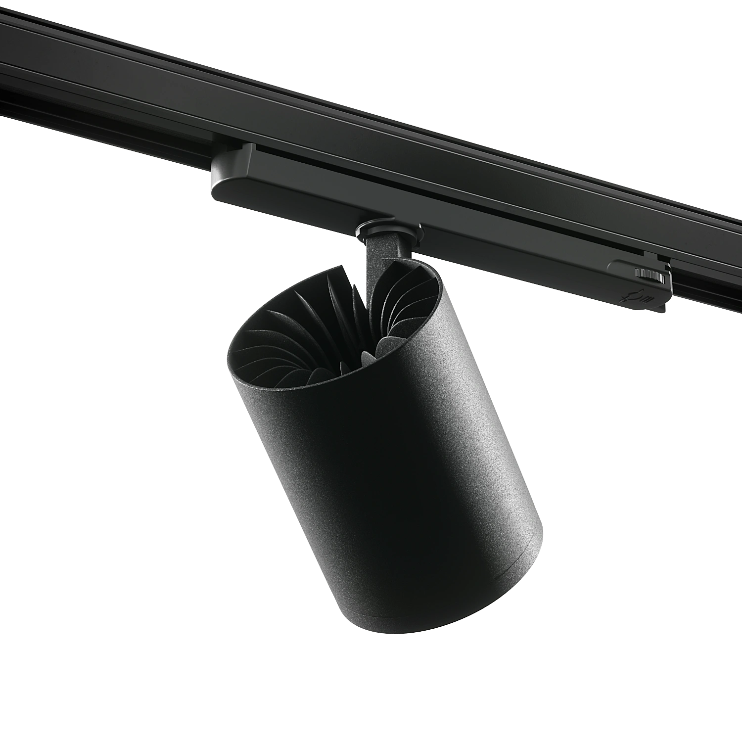 Светильник трековый Bonilux 30 Вт, 3500К, CRI 90, черный, 24°, Master Track — фото 3